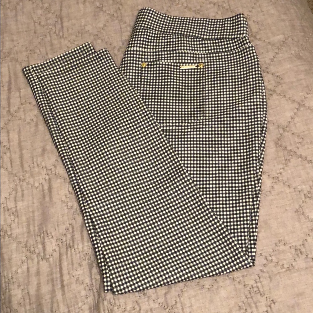 Black and White Checkered Pants